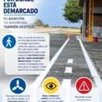 Alerta 058 Camina por Donde Esta Demarcado